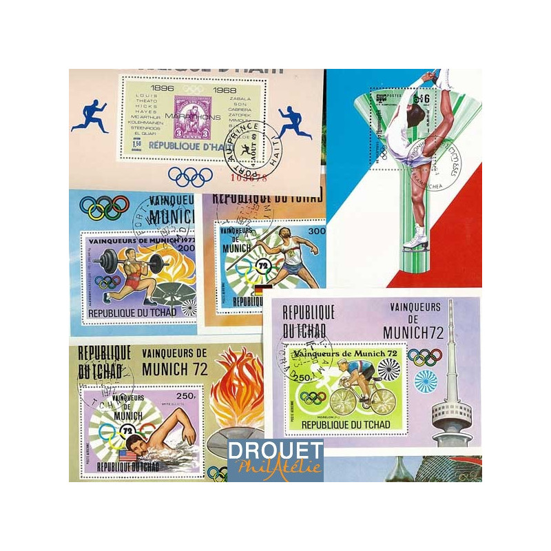 25 Blocs Feuillets Différents