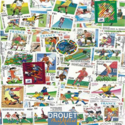 Foot france 98 timbres...