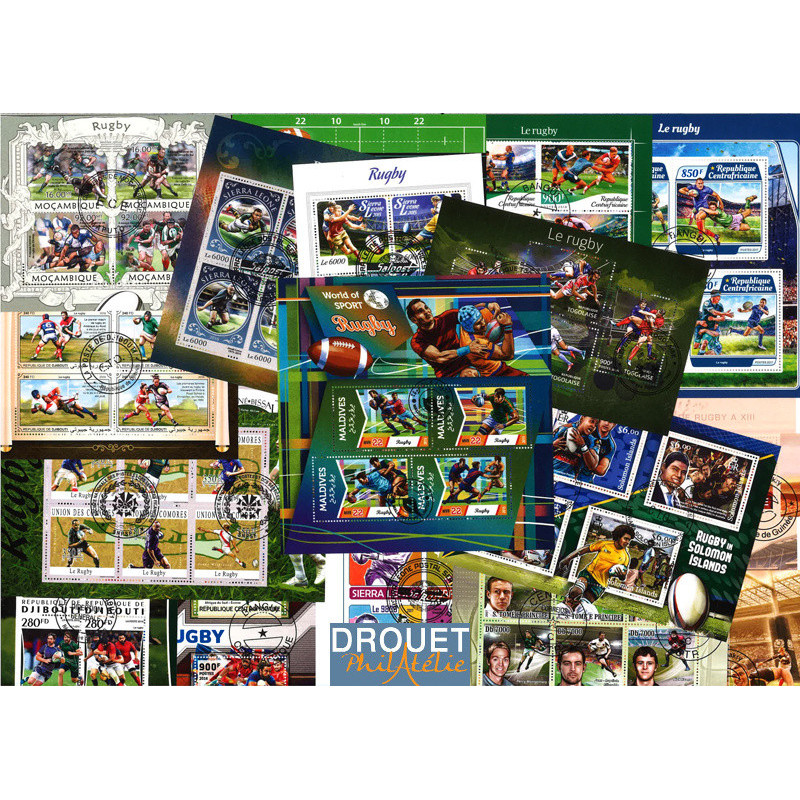 30 Blocs Feuillets Différents