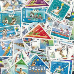 Sports nautiques timbres...