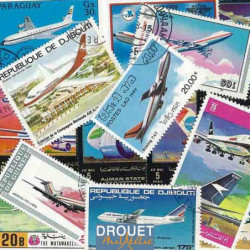 Avions boeing timbres poste...