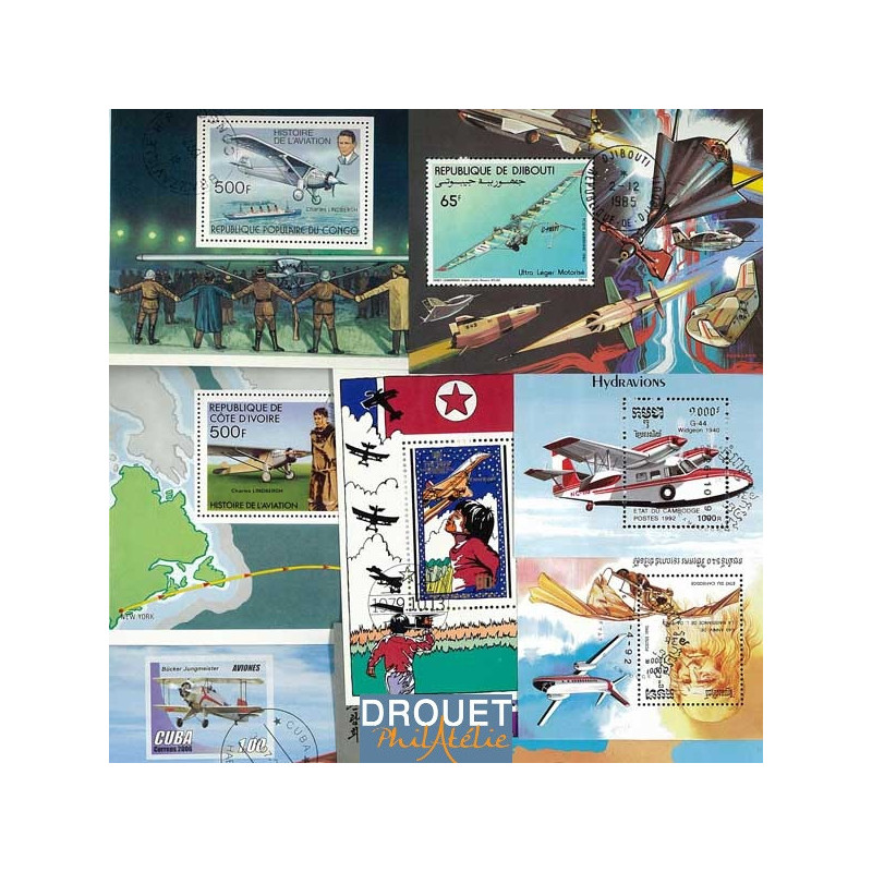 50 Blocs Feuillets Différents