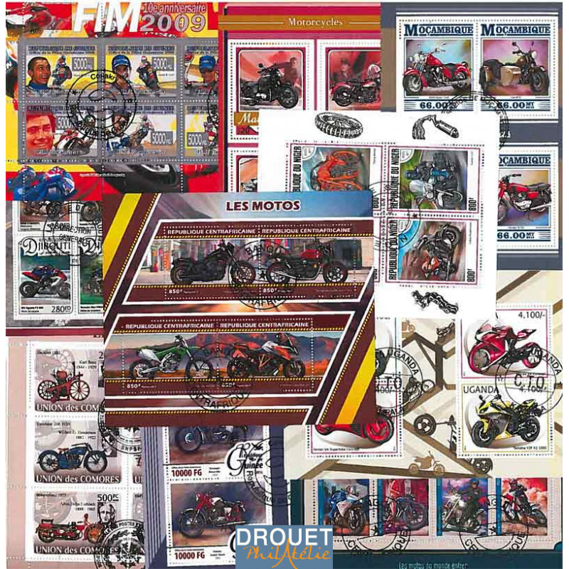 20 Blocs Feuillets Différents