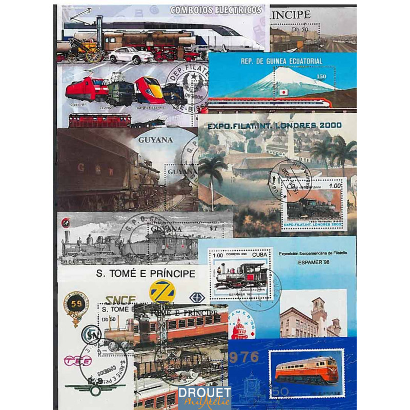 50 Blocs Feuillets Différents