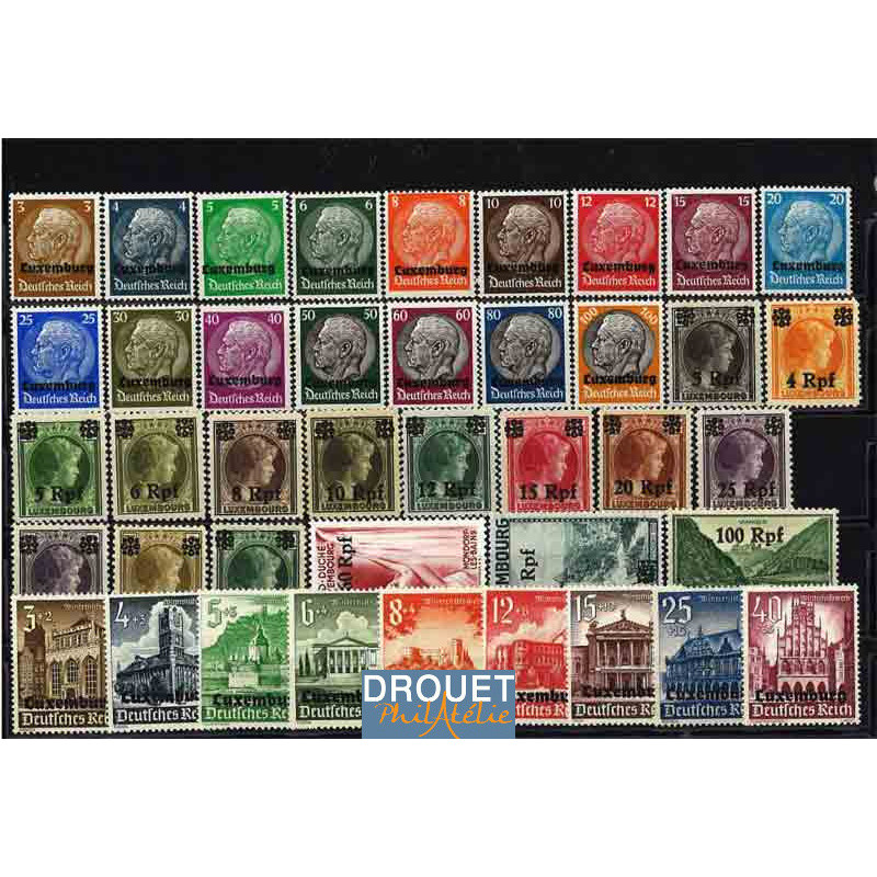 16 Timbres Neufs Différents