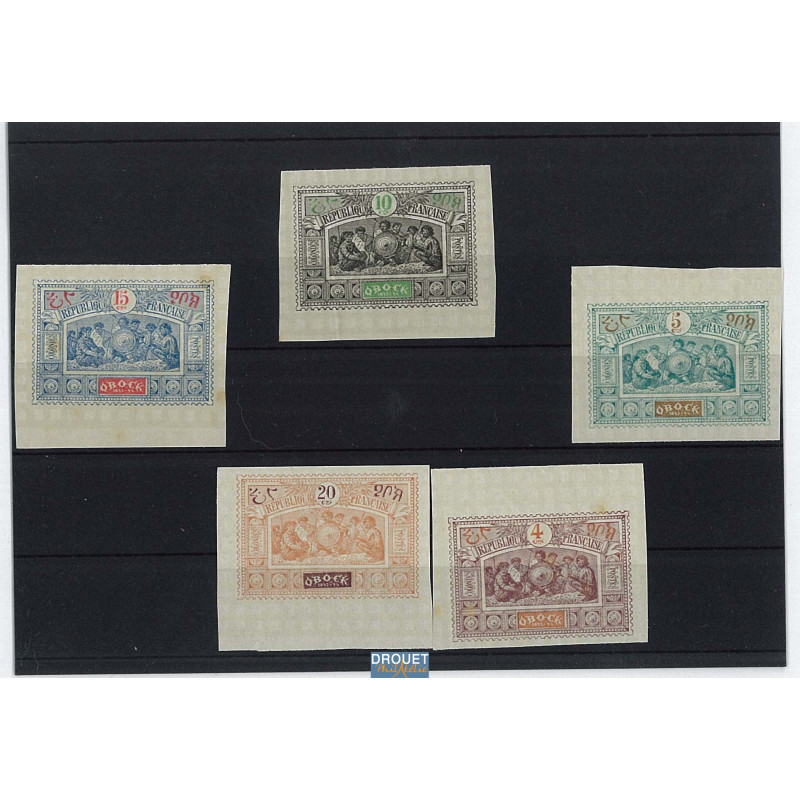 5 Timbres Différents