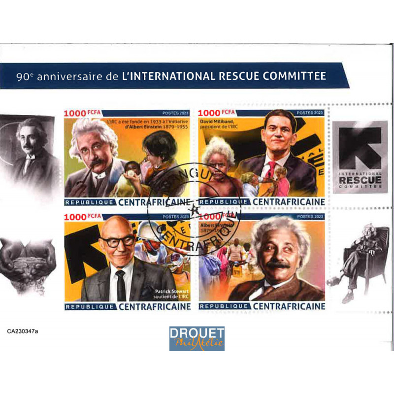 Centrafrique Yvert N° 10858-10861