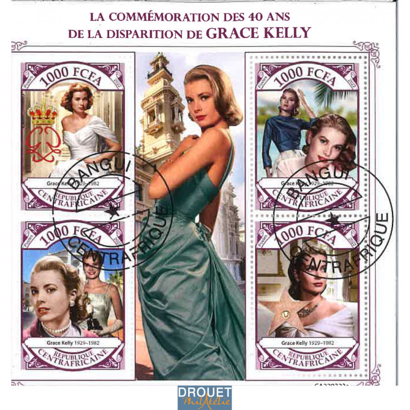 Centrafrique Yvert N° 9189-9192