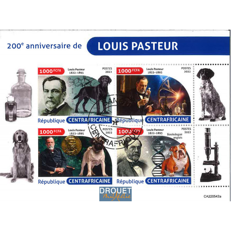 Centrafrique Yvert N° 9647-9650