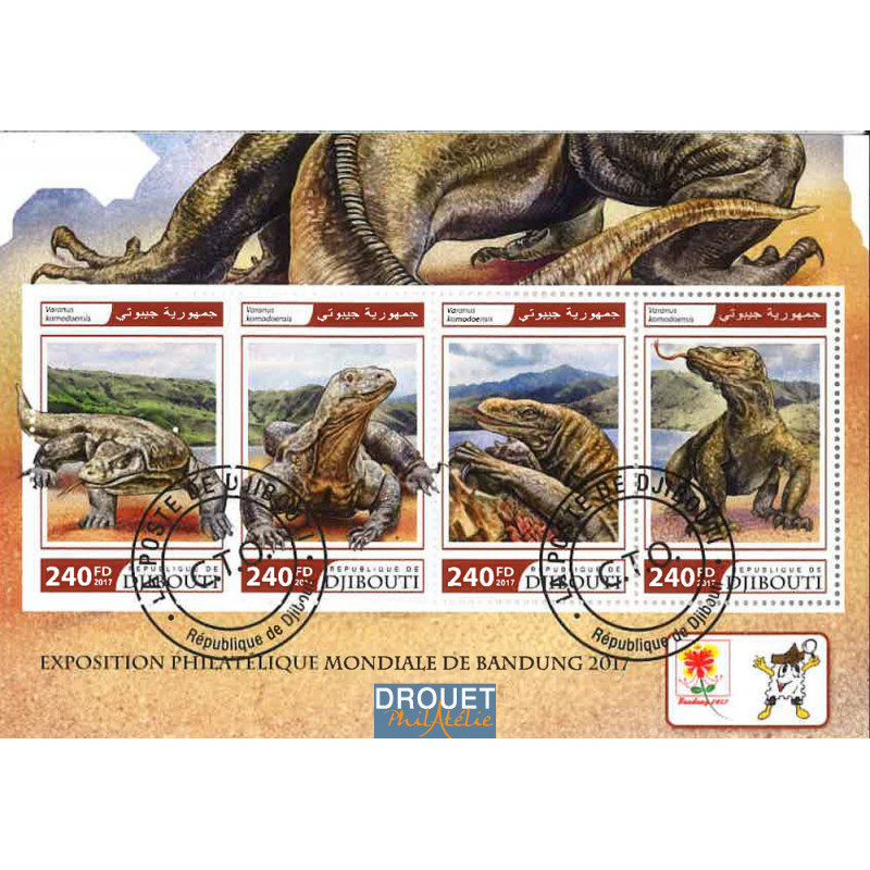 Djibouti Yvert N° 1552-1555