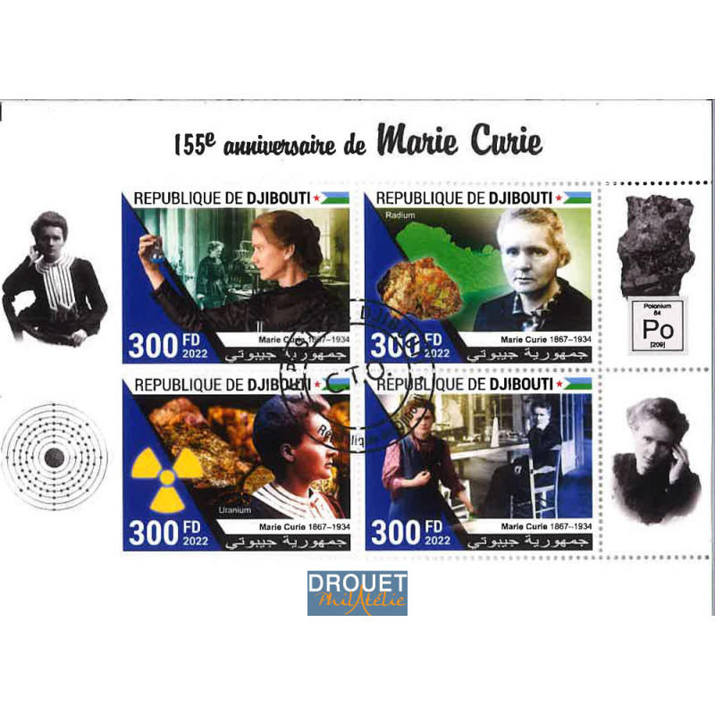 Djibouti Yvert N° 4186-4189