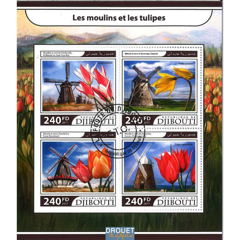 Djibouti Yvert N° 1496-1499