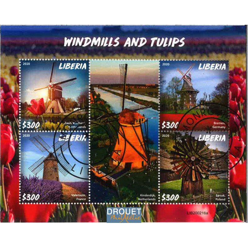 Libéria Yvert N° 6329-6332