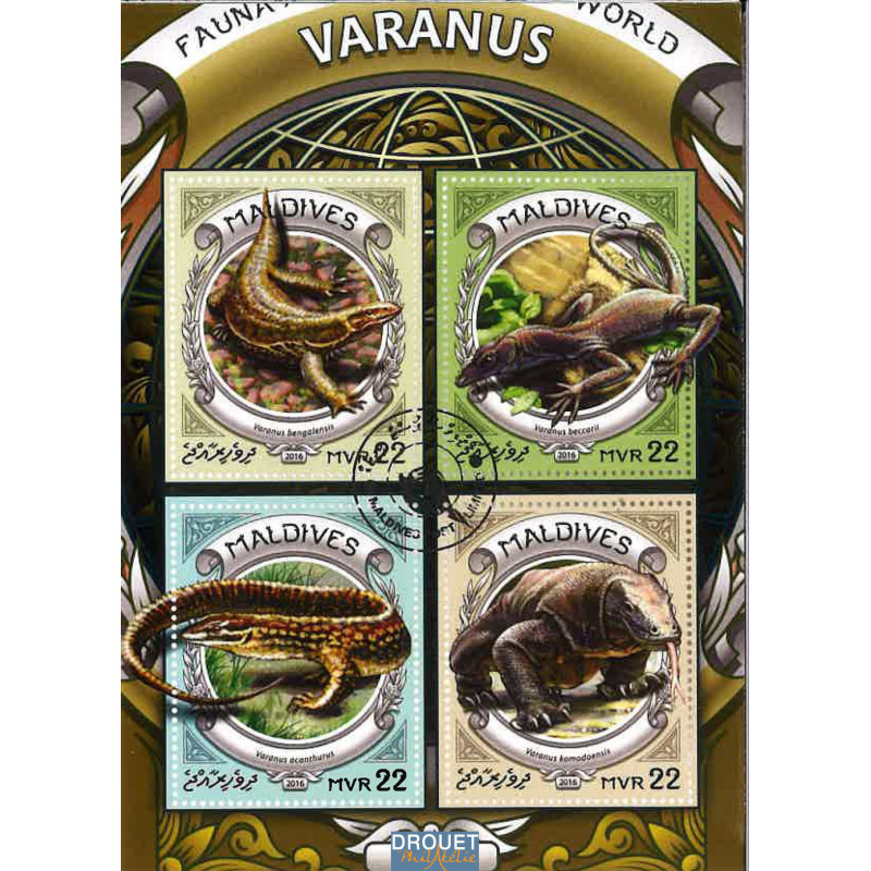 Maldives Yvert N° 5352-5355