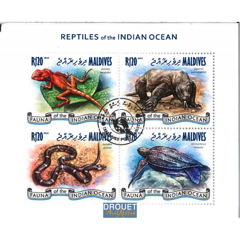 Maldives Yvert N° 4317-4320