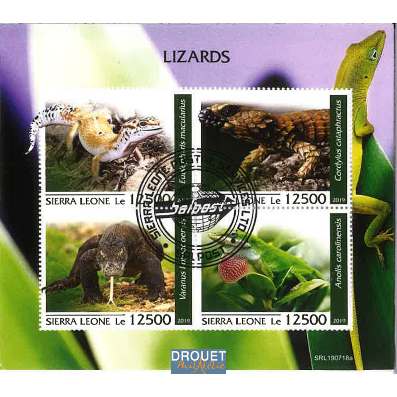 Sierra Leone Yvert N° 9182-9185