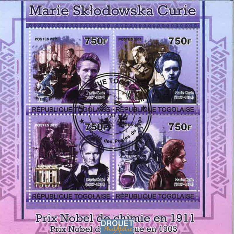 Togo Yvert N° 6877-6880