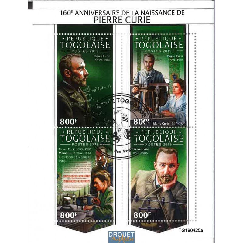 Togo Yvert N° 7382-7385