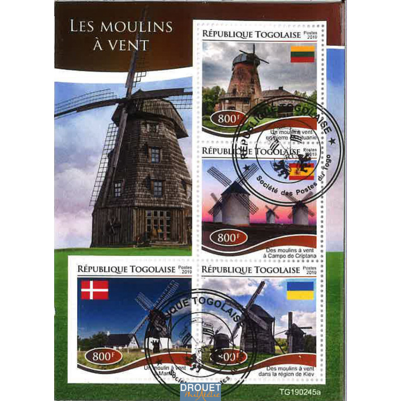 Togo Yvert N°  6976-6979