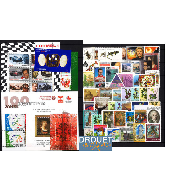 2006 Autriche Année Complète Timbres Neufs