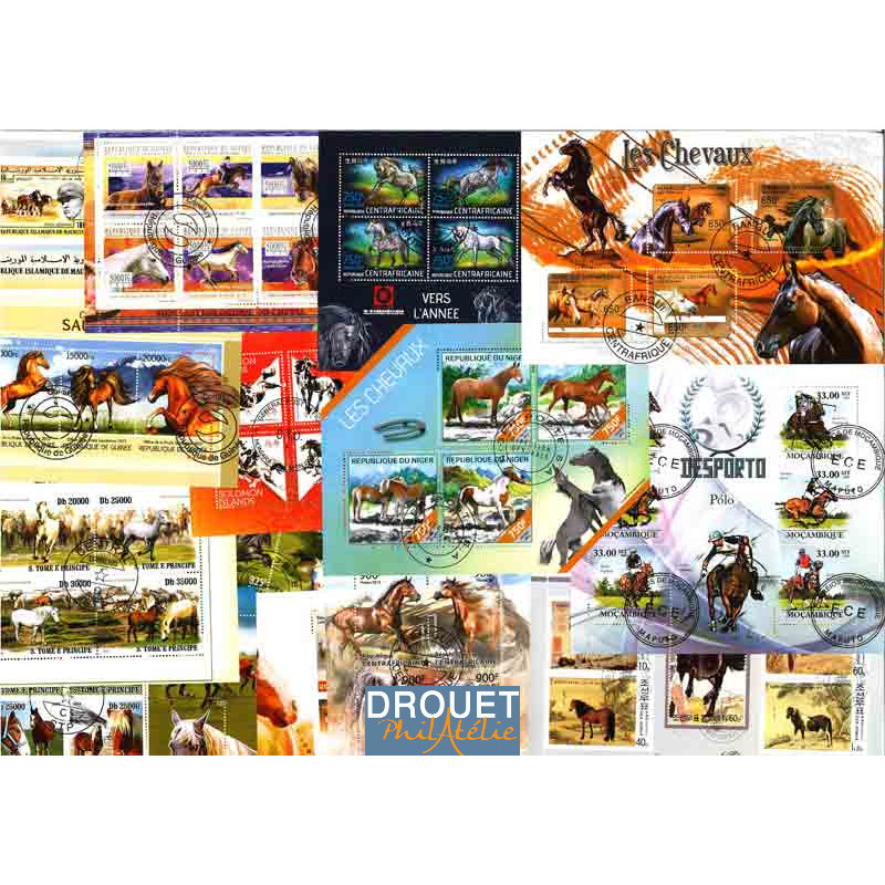 25 Blocs Feuillets Différents