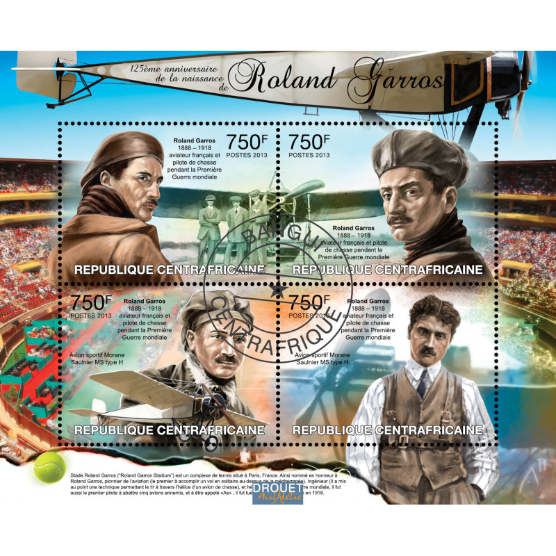 Centrafrique Yvert N° 2718-2721