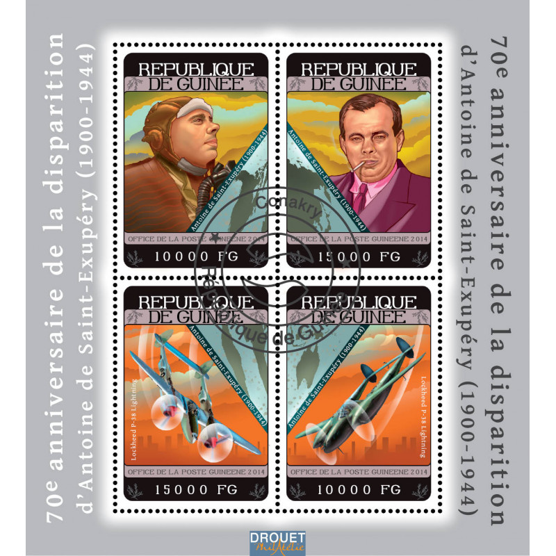 Guinée Yvert N° 7218-7221