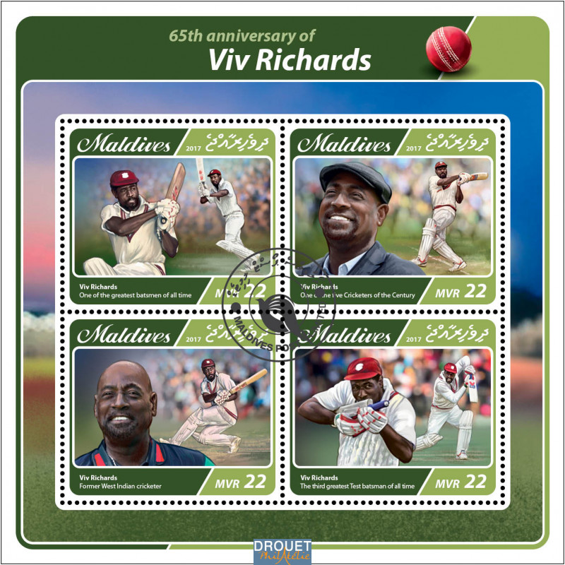 Maldives Yvert N° 5738-5741