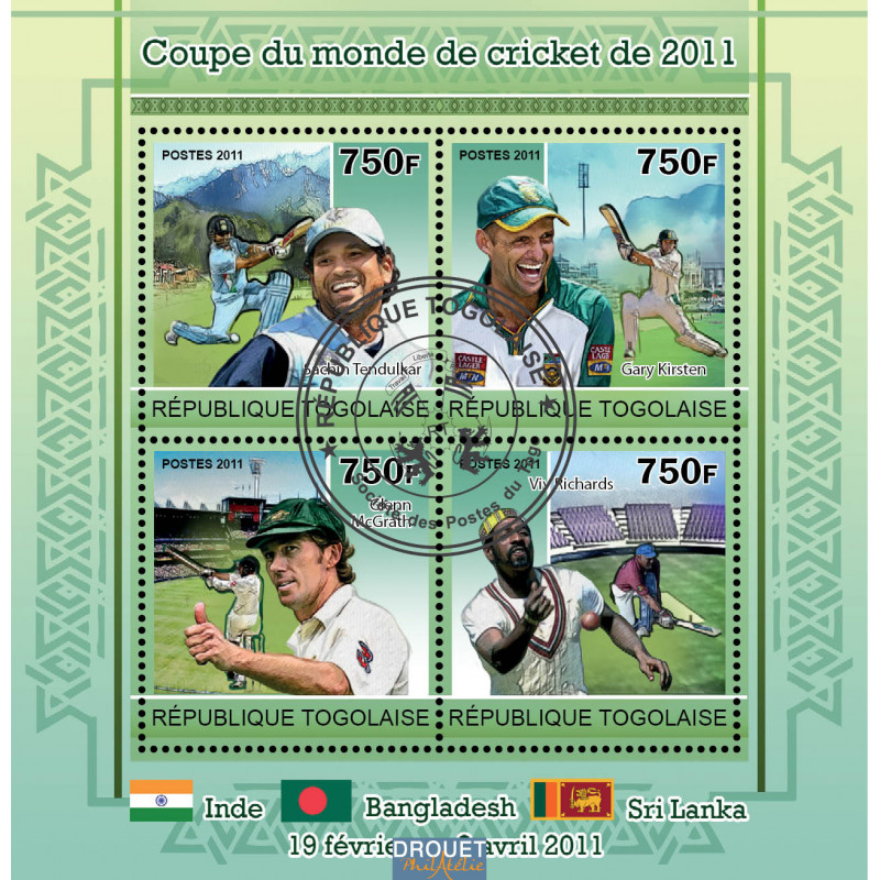 Togo Yvert N° 2460-2463